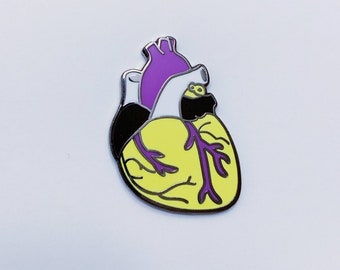 Nonbinary Enamel Pin