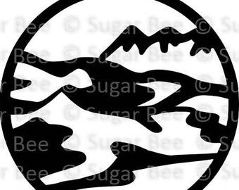 Great Sand Dunes National Park GRSA SVG png studio3 file, Cutfile, Vector, Clipart