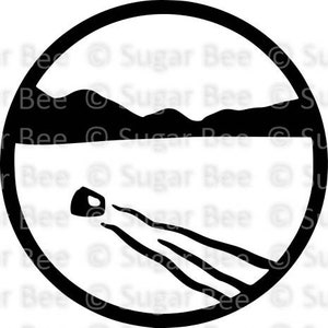 Death Valley National Park DEVA SVG png studio3-fil, Klippfil, Vektor, Clipart