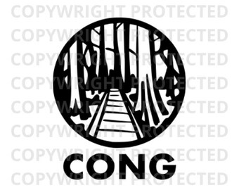 Congaree National Park CONG SVG png studio3 file, Cutfile, Vector, Clipart