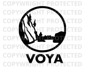 Voyageurs National Park VOYA SVG png studio3 file, Cutfile, Vector, Clipart