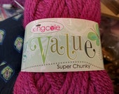 King Cole Super Chunky Yarn Purple 100gr