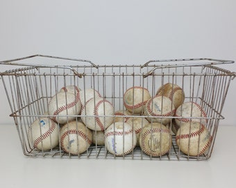 Aged Game Used Baseball Lot of 3 Baseballs Sports Balls Collection for Room Decor with Natural Patina