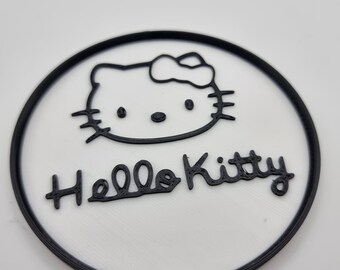Kitty 3D coaster