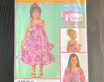 Simplicity 4678, Size AA (3,4,5,6), Child’s Dress, sewing pattern from 2004