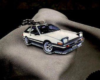 JDM Acrylic Keychain - AE86