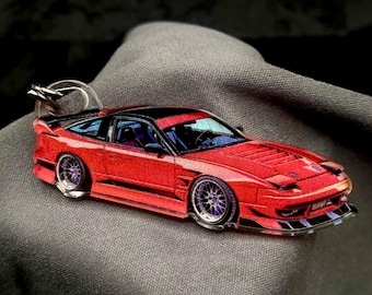 JDM Acrylic Keychain - Nissan 240sx