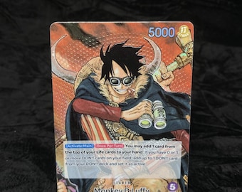 Purple Luffy - Leader OPTCG Custom