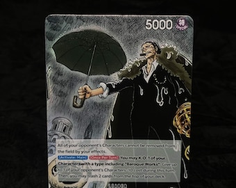 Black Crocodile - Leader OPTCG Custom OP14