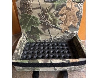 Estuche de munición de cartucho Evans Camo Realtree vintage, bala blanda, 50 unidades, fabricado en EE. UU.