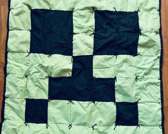 Tapiz de pared hecho a mano con diseño de enredadera de Minecraft, 99 x 102 cm.