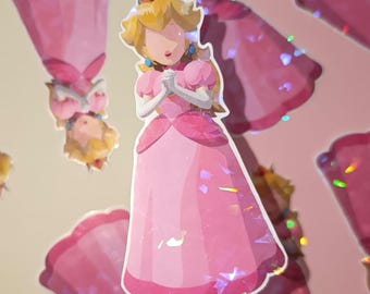 Super Mario Sticker Unit - Princess Peach | Stickers by unit Super Mario - Princess Peach | Mario | Princess Peach stickers |