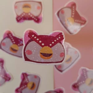 Autocollant Animal Crossing à l'unité - Céleste | Stickers by unit Animal Crossing - Celeste | ACNH stickers | Céleste Animal Crossing