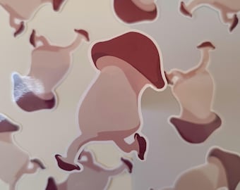 Gluttons and Dragons sticker by unit - Mushroom | Stickers by unit Delicious in Dungeon - Walking Mushroom | Dungeon Meshi stickers