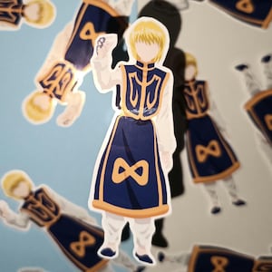 Hunter X Hunter Sticker Unit - Kurapika | Stickers by unit Hunter X Hunter - Kurapika | Hunter stickers | Kurapika Kuruta |