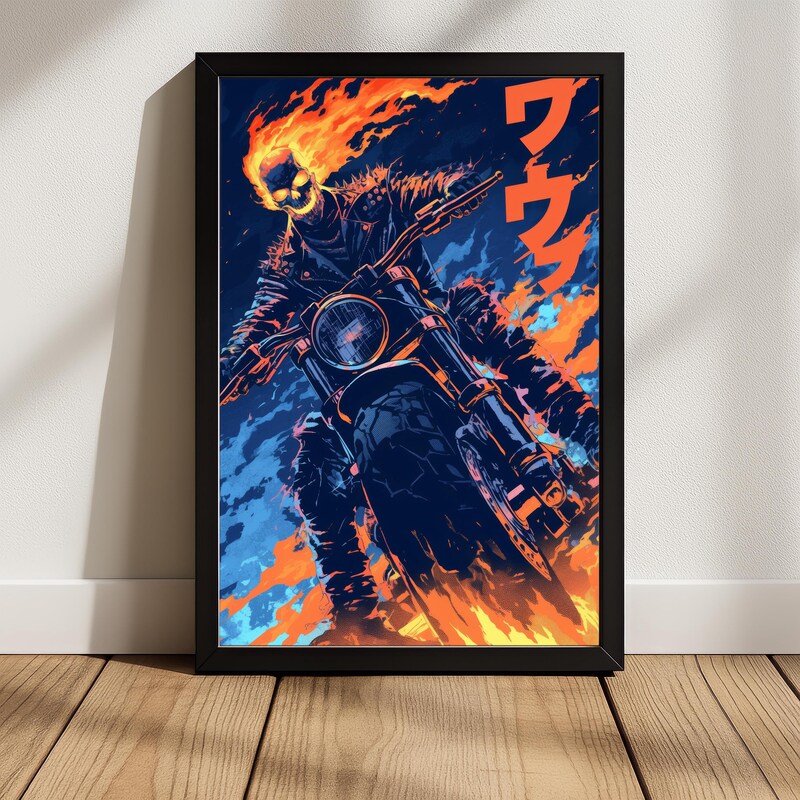 Ghost Rider Poster - Etsy