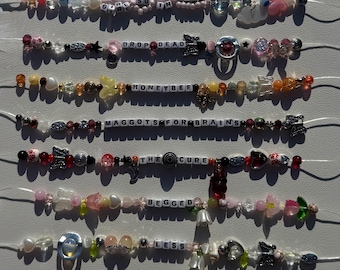 olivia rodrigo inspired friendship bracelets pretty sad, girl so in love