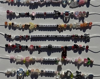 olivia rodrigo inspired friendship bracelets pretty sad, girl so in love