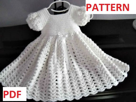 crochet blessing dress patterns
