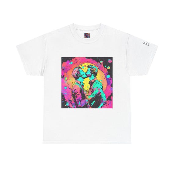 If you seek me LGBTQ Cosmic Watercolor Neon Retro T-Shirt, Gay Pride Tee