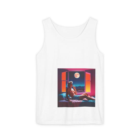 Retro Moonlight Dream Unisex LGBTQ Pride Tank Top