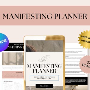Manifesting Journal: Guided Prompts, Elegant Design