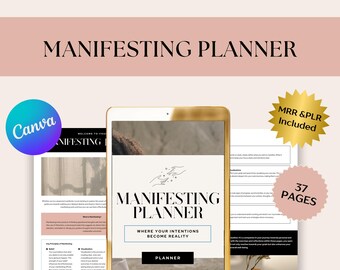Manifesting Journal: Guided Prompts, Elegant Design