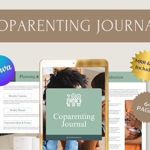 Co-Parenting Journal: Communication, Schedules & Expense Tracker