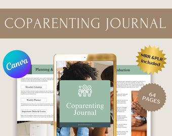 Co-Parenting Journal: Communication, Schedules & Expense Tracker