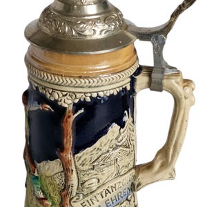 ビヨンヴィンブラッド　レアな1968年頃のビンテージの蓋付きビールジョッキ！ ビヨンヴィンブラッド レアな1968年頃のビンテージの蓋付き