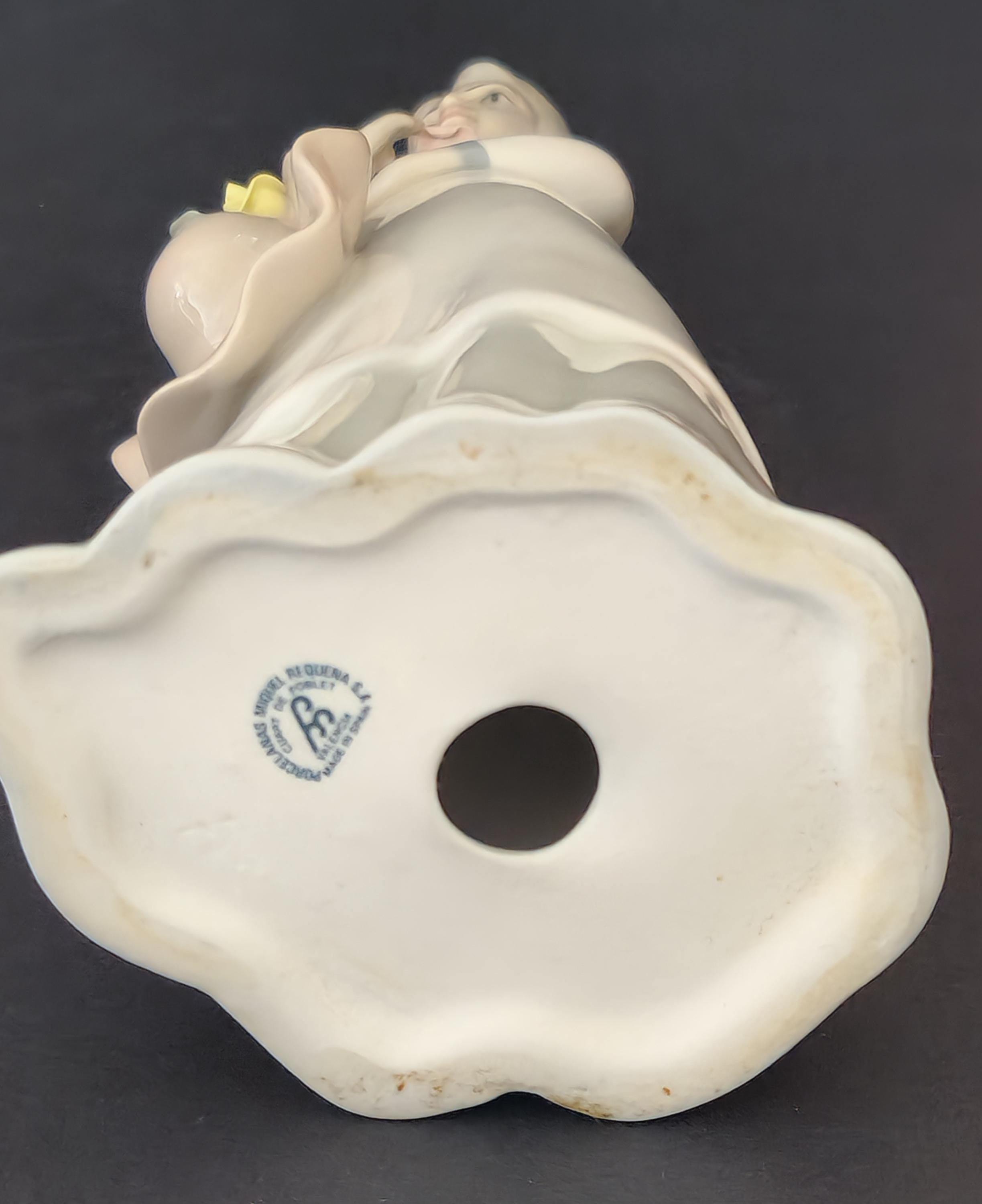 Vintage Porcelanas Miquel Requena Lady Figurine Valencia Spain