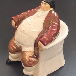 Jonathan Brookes Daniel Lambert Quorn Pottery Museum Figure No.3 Leicestershire 1981