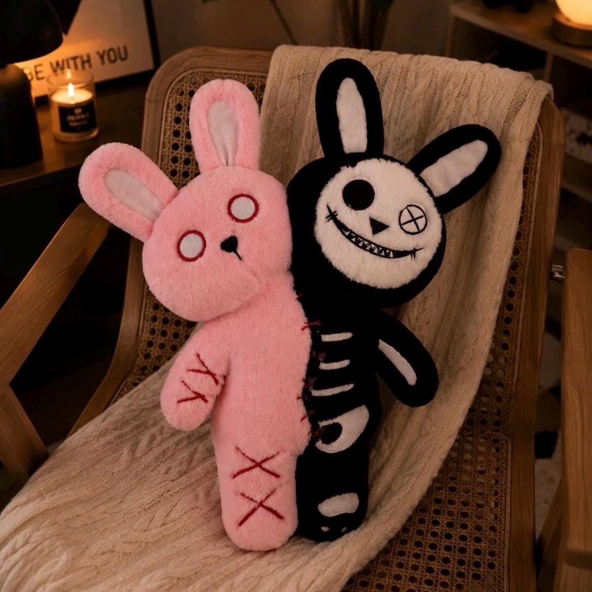 Evil rabbit plush - Etsy 日本