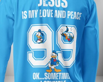 Jesus Is My Love and Peace PNG Bundle | 99 Sheep Christian Faith Design