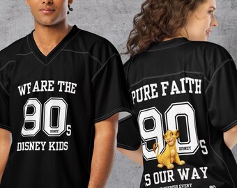 90’s Disney Kids Pure Faith Jersey PNG | Nostalgic Digital Download
