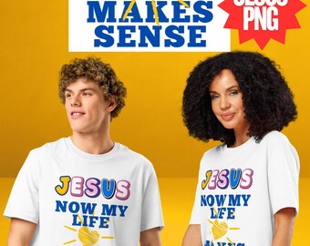 JESUS Saved My Life – Faith PNG for Shirts