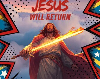 Jesus will return PNG for Download | Print