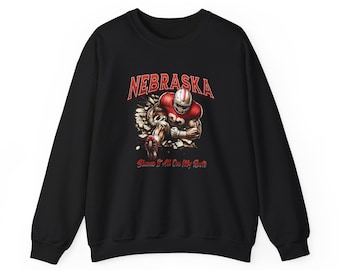 Nebraska Pride, Game Day Gear, Sports Fan Apparel, Blame it all on my roots
