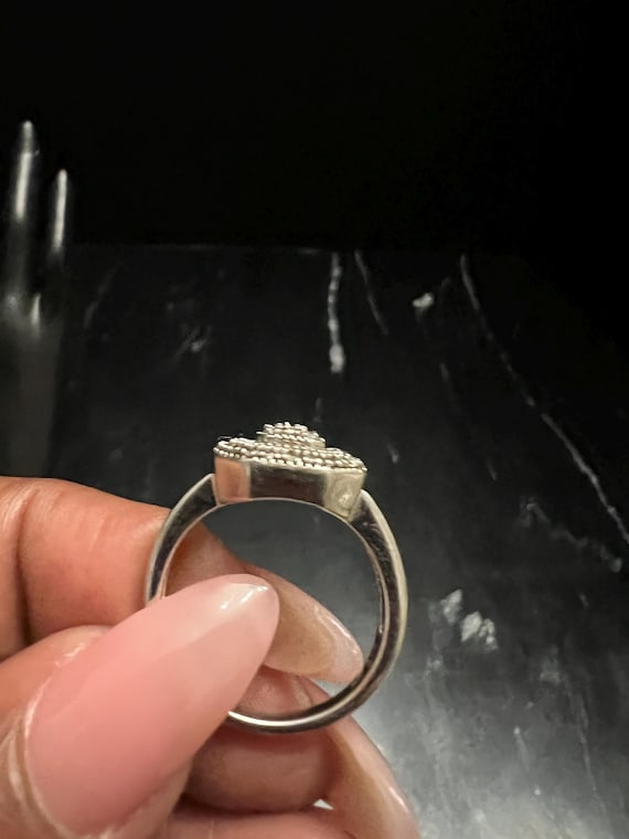 Affinity Diamond Halo Ring: 925 Sterling Silver S… - image 8