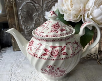 Bule rosa vintage da Johnson Brothers Indies