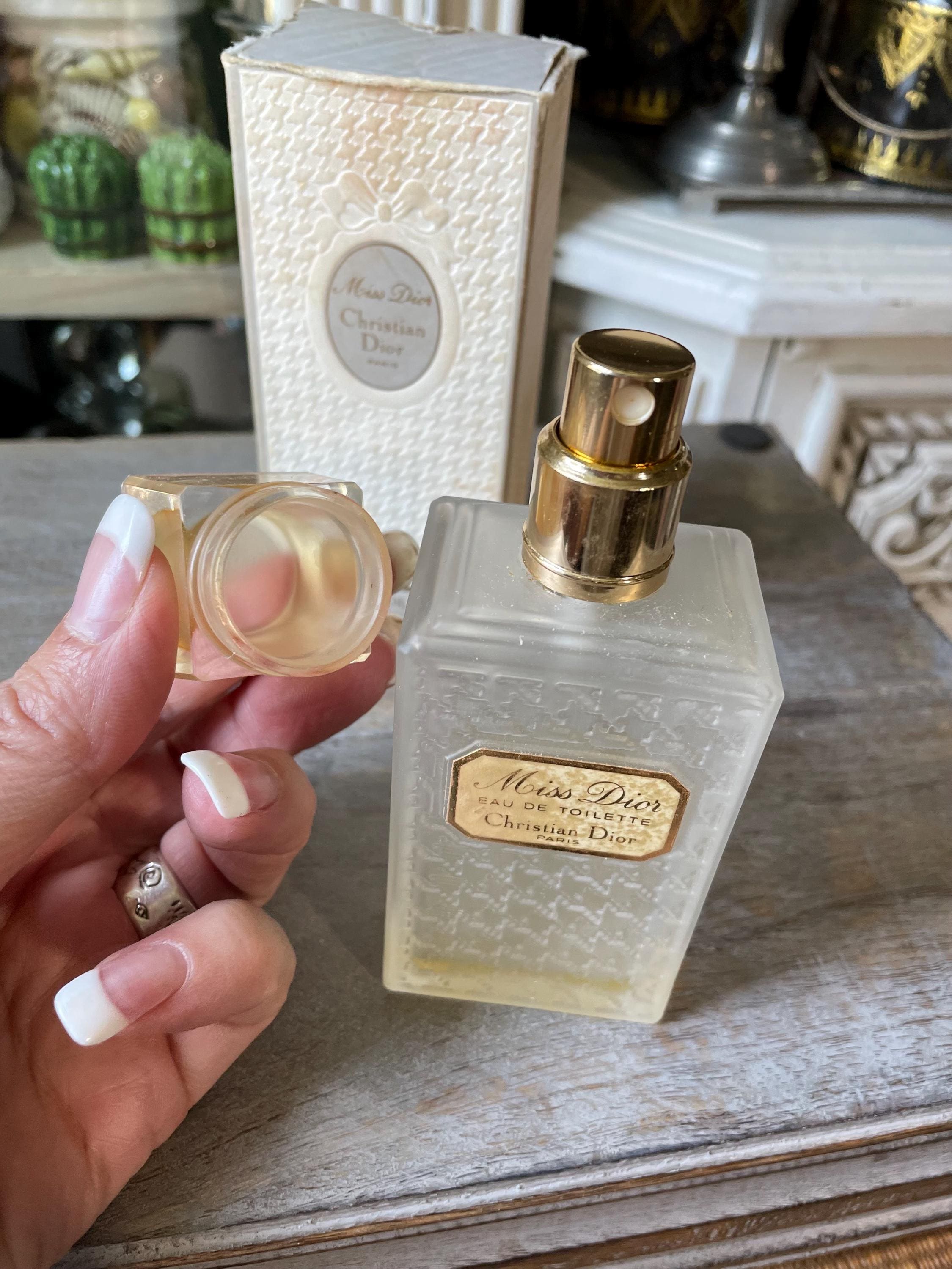 Miss Dior Vintage Perfume Spray 3.4 Oz Glass Bottle - Etsy