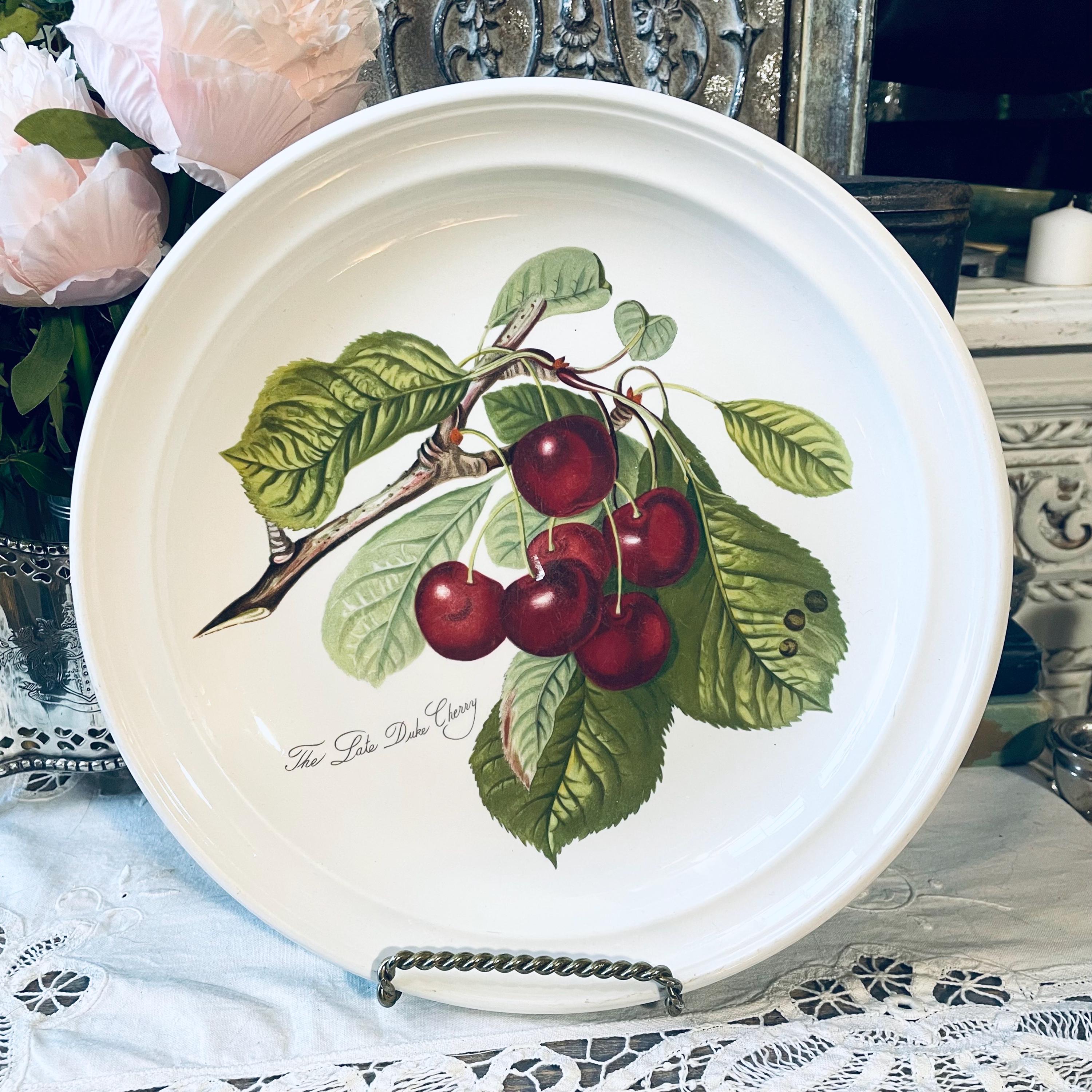 Vintage Portmeirion Pomona Botanic Garden Ceramic Fruit Dinner and