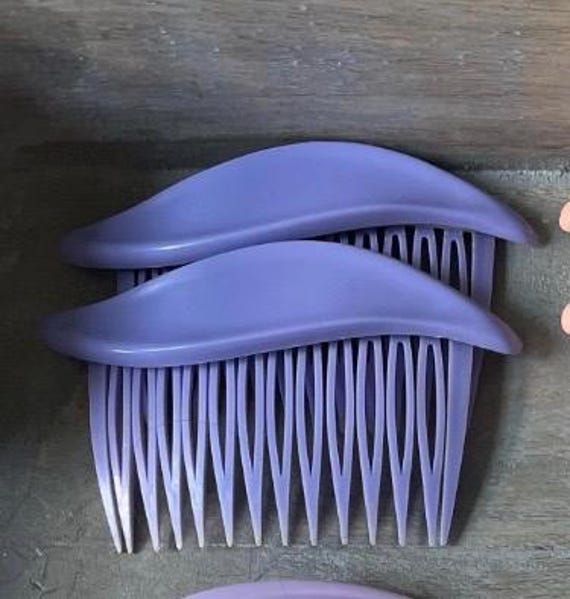 Vintage 80’s Side Comb Set Amazon.com : 6 Pack Vintage Hair Side Combs Metal for Women  main image 3