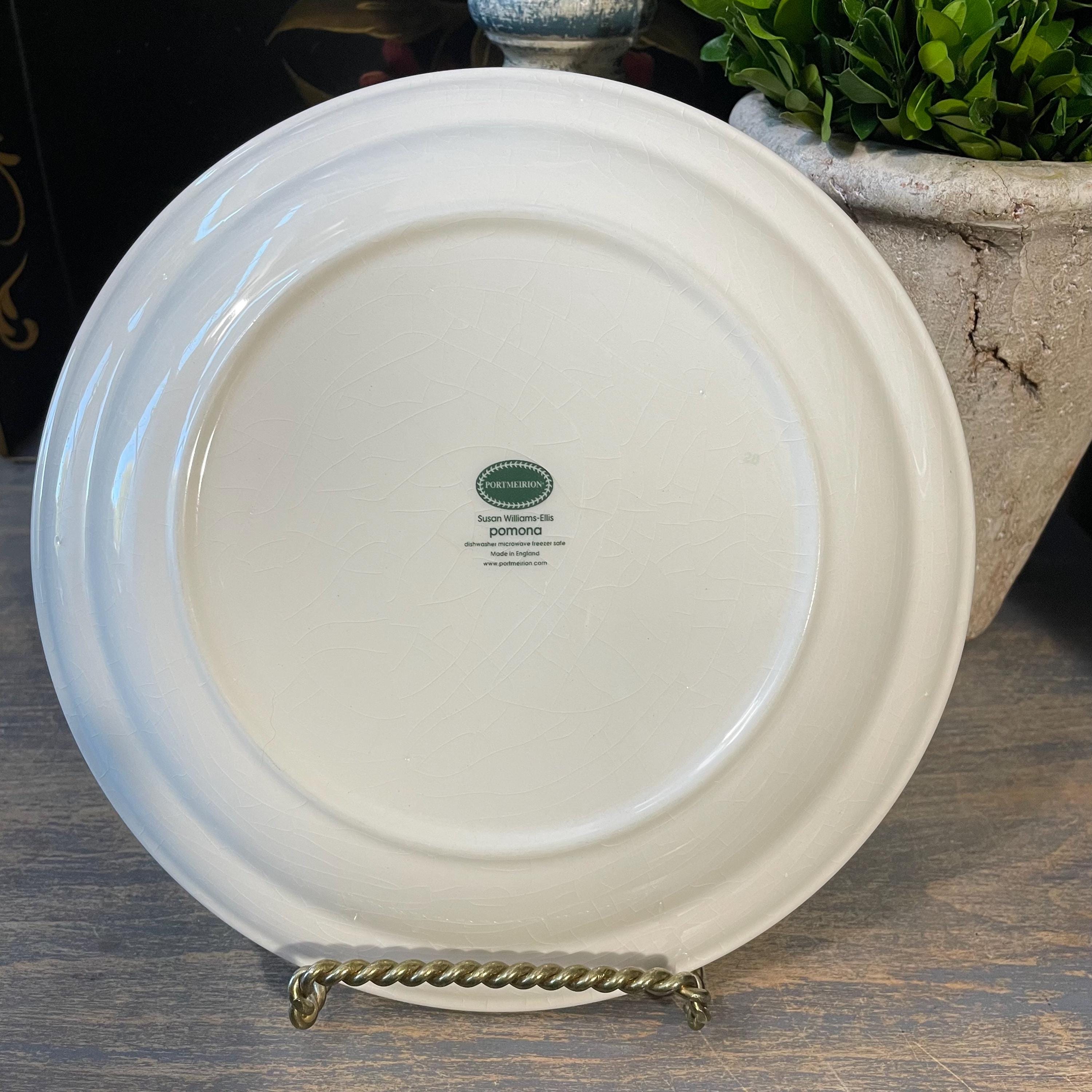 Vintage Portmeirion Pomona Botanic Garden Ceramic Fruit Dinner and Vintage Portmeirion Pomona Botanic Garden Ceramic Fruit Dinner and