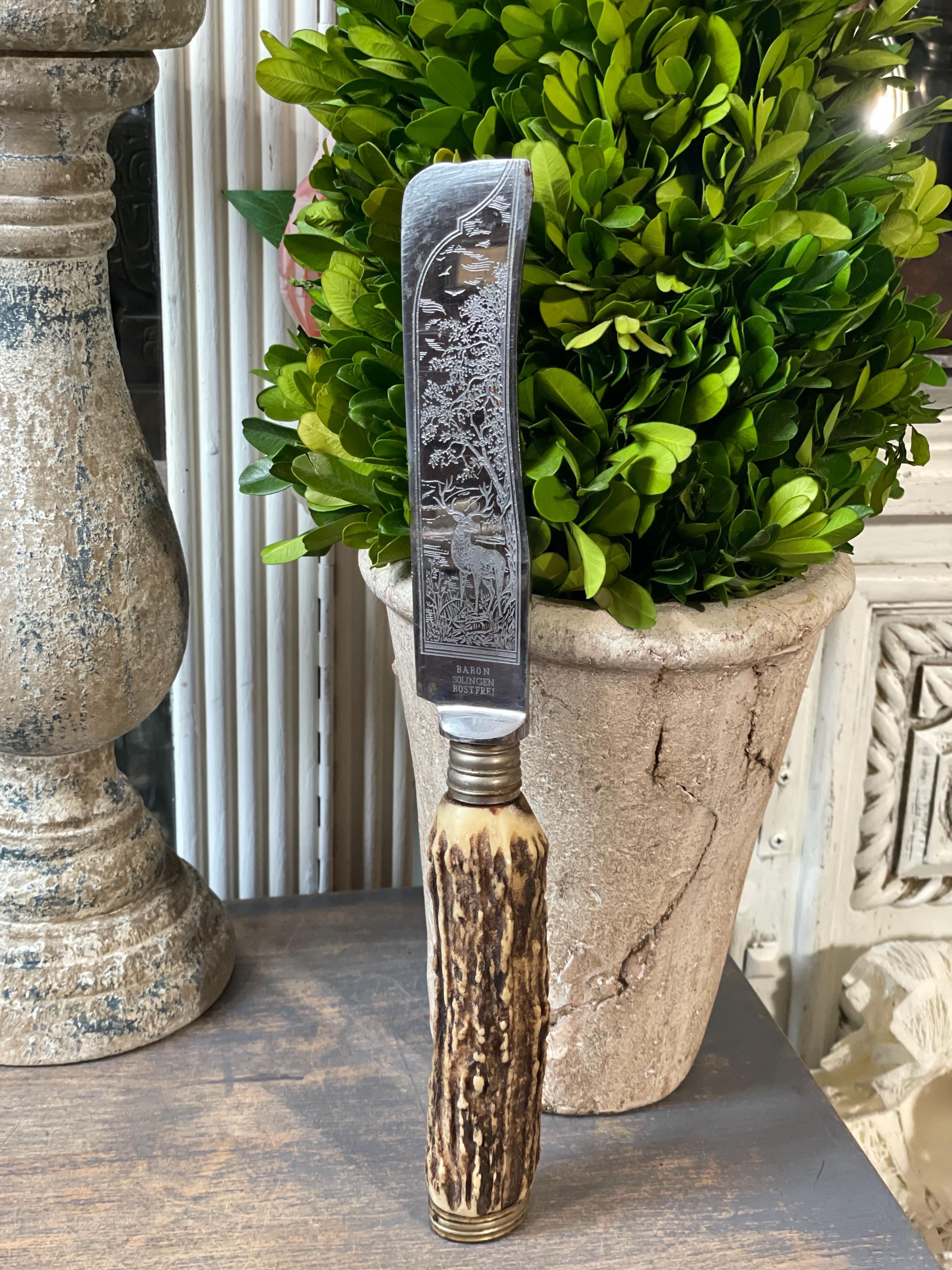 Solingen Deer Knife - Etsy