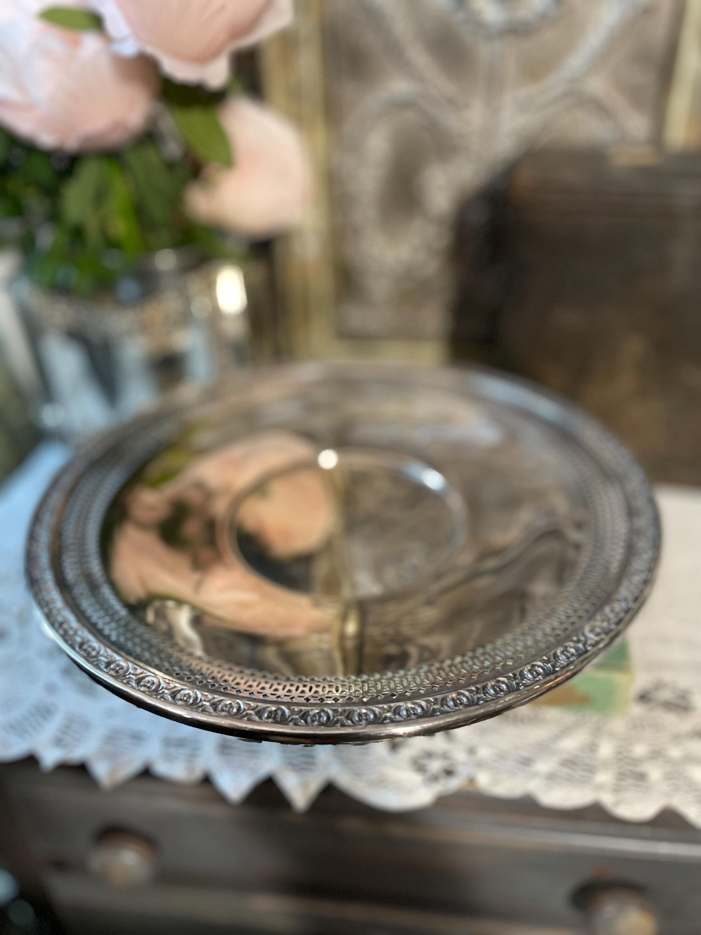 Oneida Silver Trays - Etsy