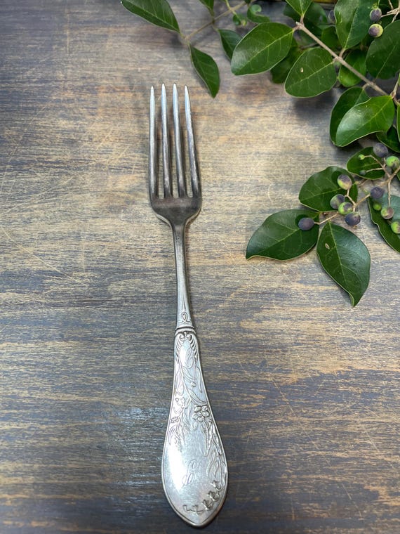 【Rogers Bros】 ヘリテージ ディナーセット 6名用42本 サーバー Antique 1874 Rogers Bros. XII Lily Silverplate Dinner Fork