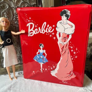 Vintage Small dolls clothing assesories case Barbie Kelly equestrian wizard of Oz native