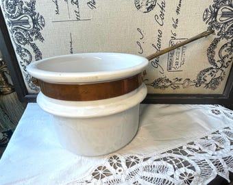 Upsala Ekeby Karlskrona Ceramic Sauce Pan 