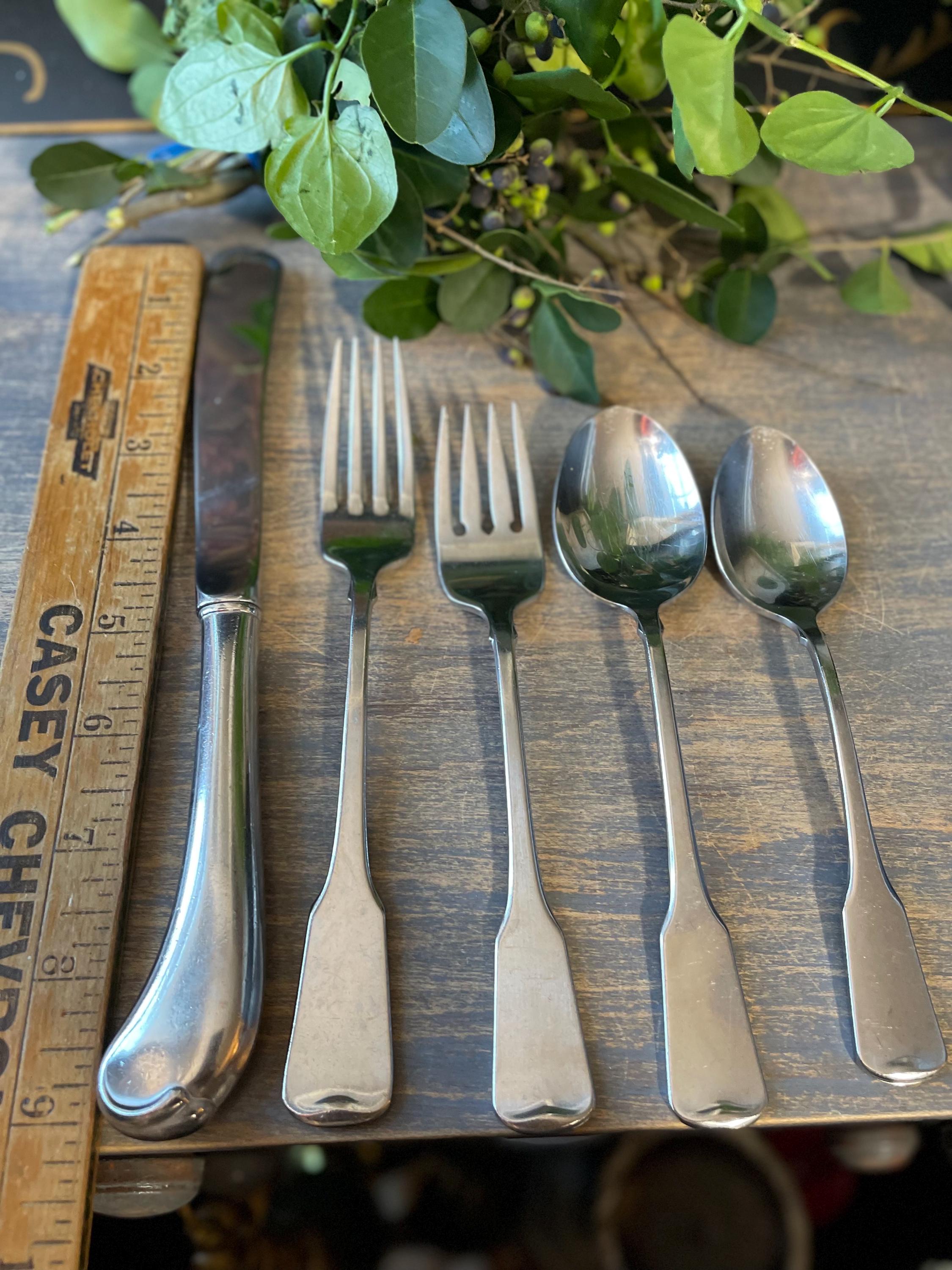未使用・ONEIDA/オナイダ、洋食器、コーヒー4点セット、18／8ステンレス Oneida Astragal 18/10 Stainless Steel Coffee Spoons (Set of 12